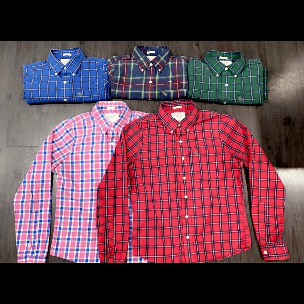 Abercrombie and Fitch longsleeve lot (5)